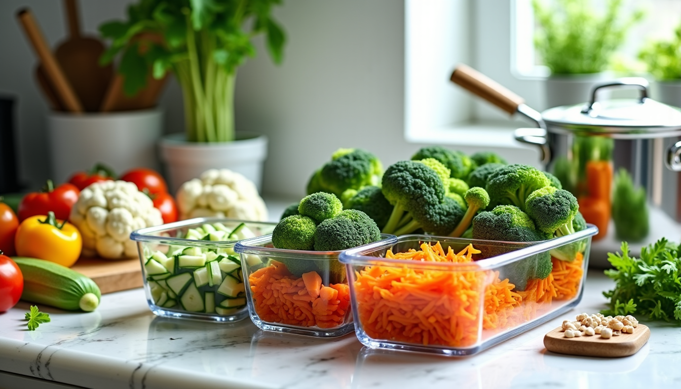 Batch cooking légumes : Comment les cuire et les conserver sans perdre leurs vitamines ?
